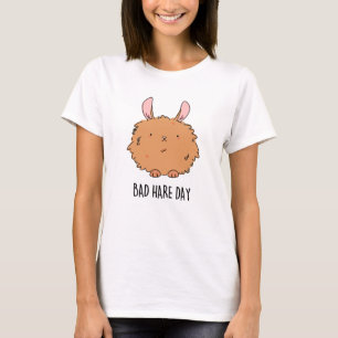 Camiseta Mau Hare Day Engraçado Coelho Pun