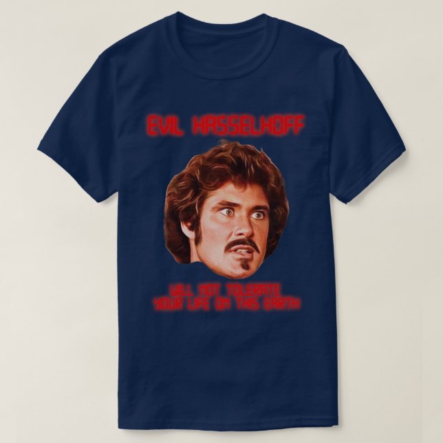 Camiseta MAU HASSELHOFF Garthe Knight (Frente do Design)