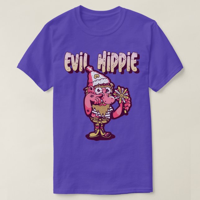 Camiseta Mau Hippie (Frente do Design)