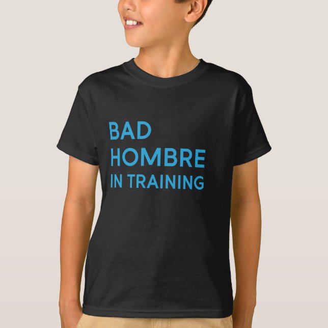 Camiseta Mau Hombre no Treinamento de Crianças Tee (Frente)