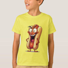 Camiseta MAU HOT DOG dos Monstros da comida