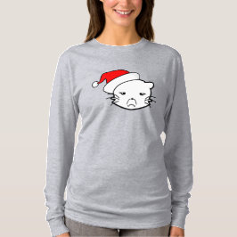Camiseta Mau humor Cat Christmas Edition