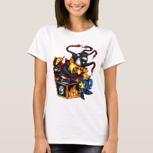 Camiseta Mau Jack In the Box e Gótico de fadas A arte da f