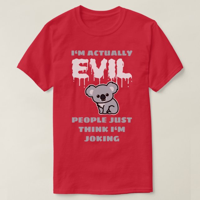 Camiseta Mau Koala (Frente do Design)