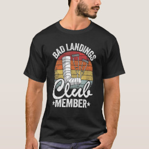 Camiseta Mau Membro do Clube de Aterros Começa Bem Ferido Q