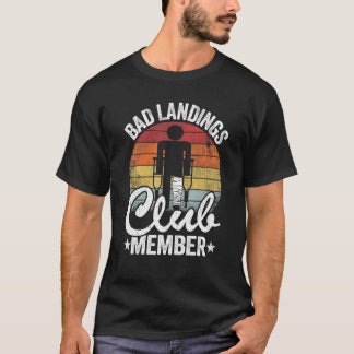 Camiseta Mau Membro do Clube de Aterros Começa Bem Ferido Q