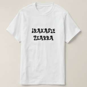 Camiseta Mau professor em basco, Irakasle Tharra
