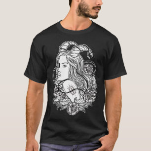 Camiseta Mau Satanás Horns Gótico Gothic Witchcraft Wi