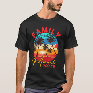 Camiseta Maui 2022 Hawaii Hawaiian Vacation Matching Family
