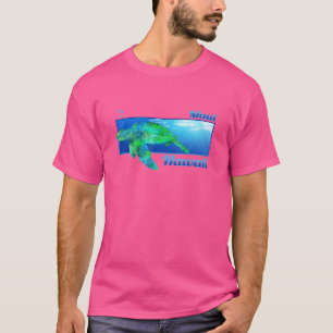 Camiseta Maui Havaí Natação Honu