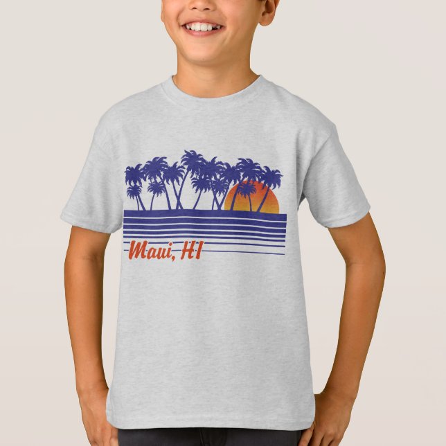 Camiseta Maui Hawaii (Frente)