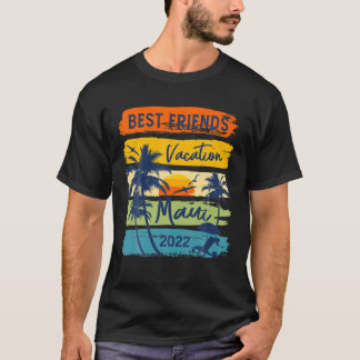 Camiseta Maui Hawaii 2022 Melhor Férias Amigos Corresponden