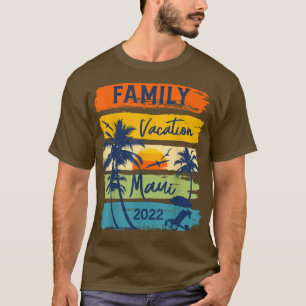 Camiseta Maui Hawaii Havaii Vacation 2022 Matching Family