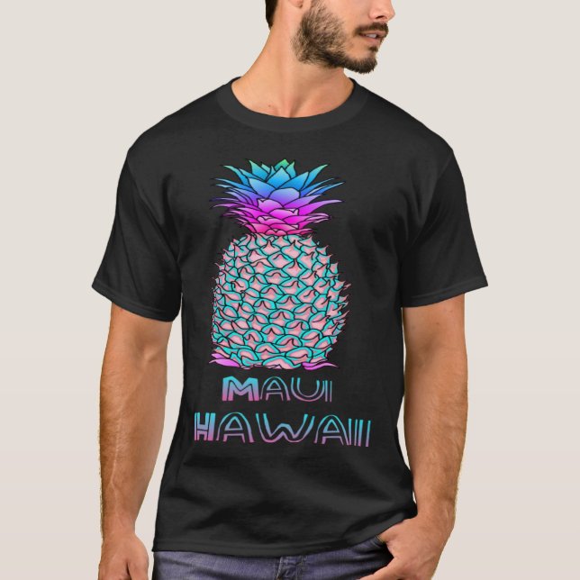 Camiseta Maui Hawaii Pineapple (Frente)