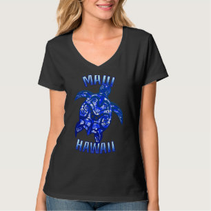 Camiseta Maui Hawaii Vacinado, Tartaruga Tribal 1