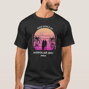 Camiseta Maui Honolua Baía Onda Ondas Navegando Palmas Ocea