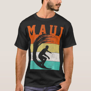 Camiseta Maui Surfing Vintage Surf das Ilhas Havaianas Surf