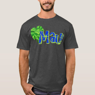 Camiseta Maui Taro Plant Deixa o Havaí