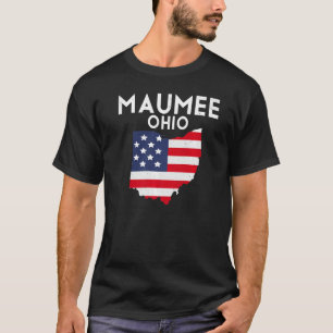 Camiseta Maumee Ohio EUA State America Viagem Ohioan