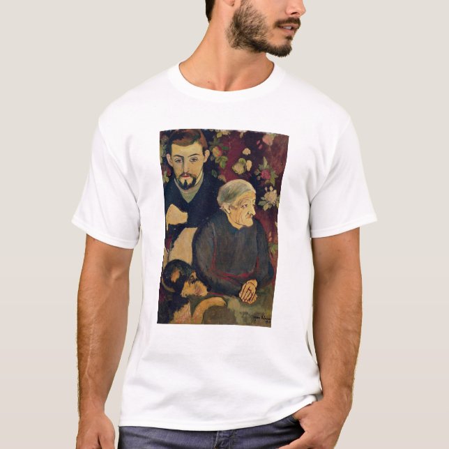 Camiseta Maurice Utrillo, sua avó e seu cão (Frente)