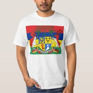 Camiseta Maurícia. Leker de Couler NU