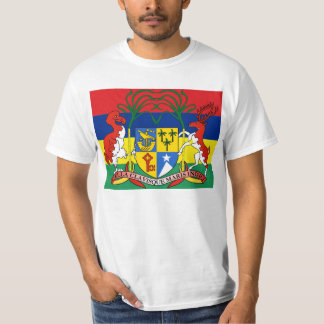 Camiseta Maurícia. Leker de Couler NU