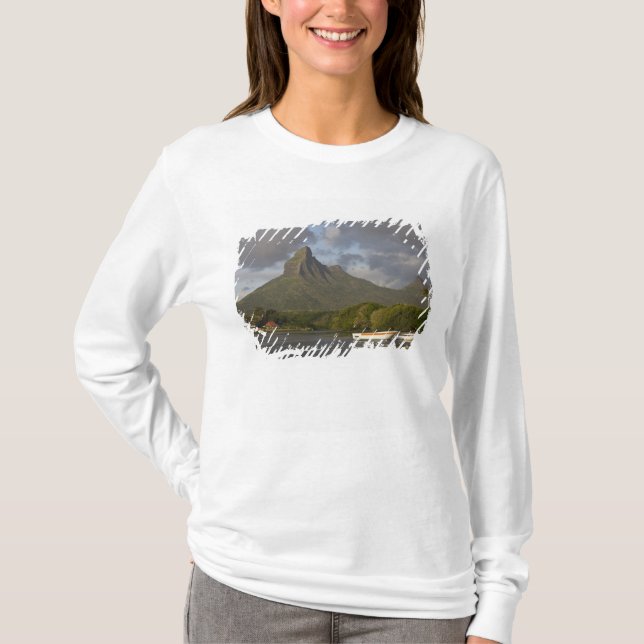 Camiseta Maurícia, Maurícia Ocidental, Tamarin, Montagne (Frente)