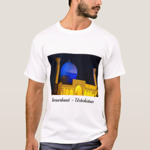 Camiseta Mausoléu de Amir Timur - Samarcanda, Uzbequistão