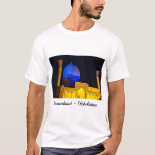Camiseta Mausoléu de Amir Timur - Samarkand, Usbequistão