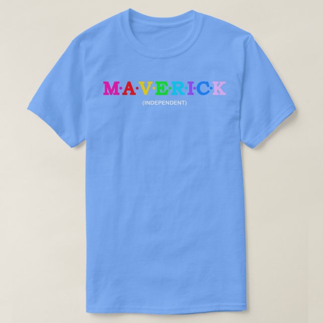 Camiseta Maverick Independent (Frente do Design)