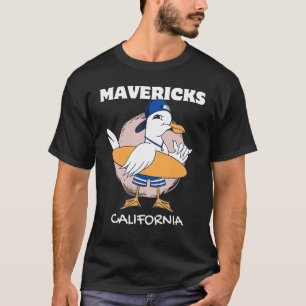 Camiseta MAVERICKS CALIFÓRNIA Surfing Retro Wave Vintage Su