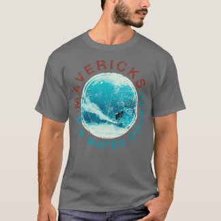 Camiseta MAVERICKS Surf Half Moon Bay Big Wave Surfing Cali