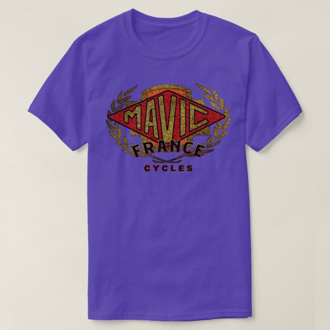 Camiseta Mavic Bicicletas França (Frente do Design)