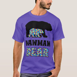 Camiseta Mawmaw Bear Autism Awareness