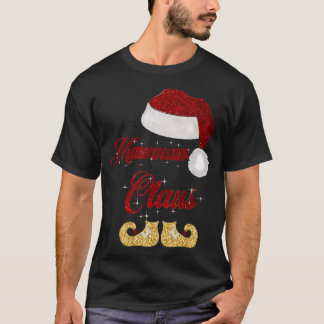 Camiseta Mawmaw Claus Matching Family Group Christmas X-Mas