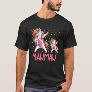 Camiseta Mawmaw Unicorn Mãe Dia de as mães