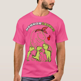 Camiseta Mawmawsaurus Mawmaw Tyrannosaurus Dinosaur Mãe