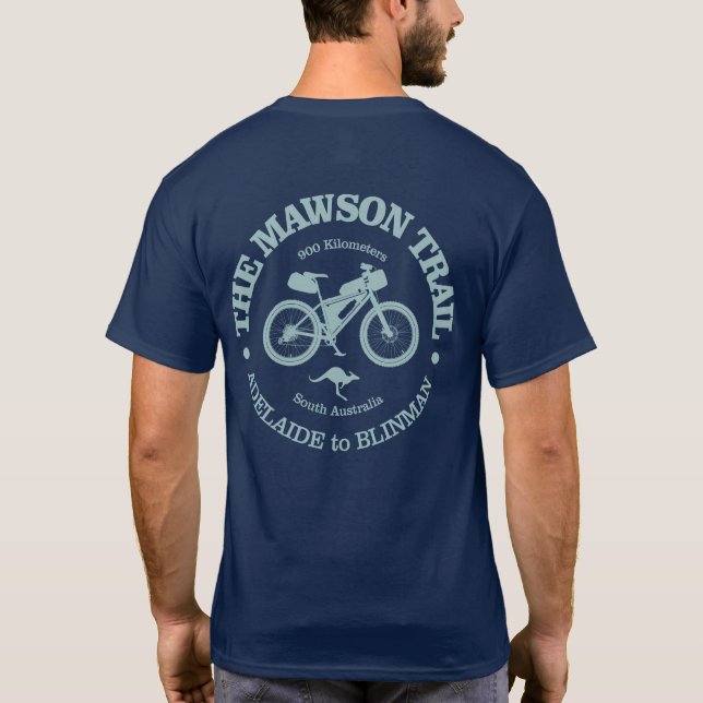 Camiseta Mawson Trail (ciclismo) (Verso)