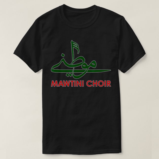 CAMISETA MAWTINI CHOIR  (Frente do Design)