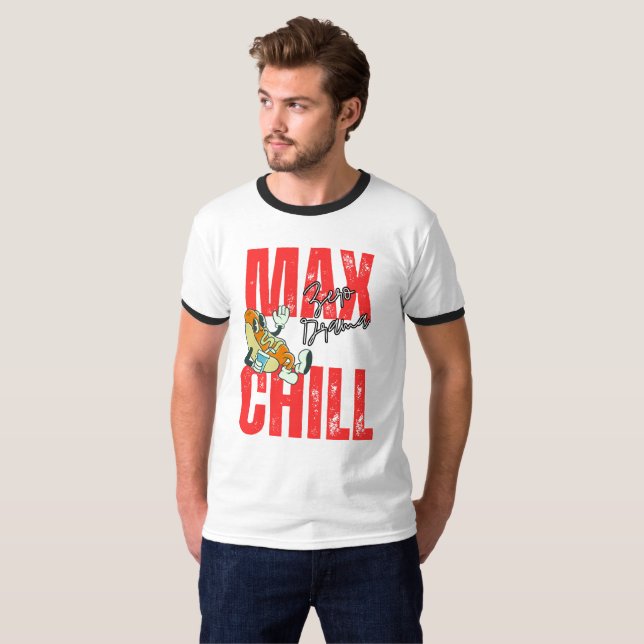 Camiseta Max Chill, Zero Drama (Frente Completa)