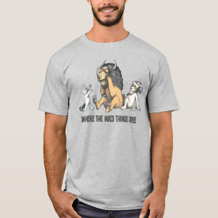 Camiseta Max e as Coisas Selvagens Jogando