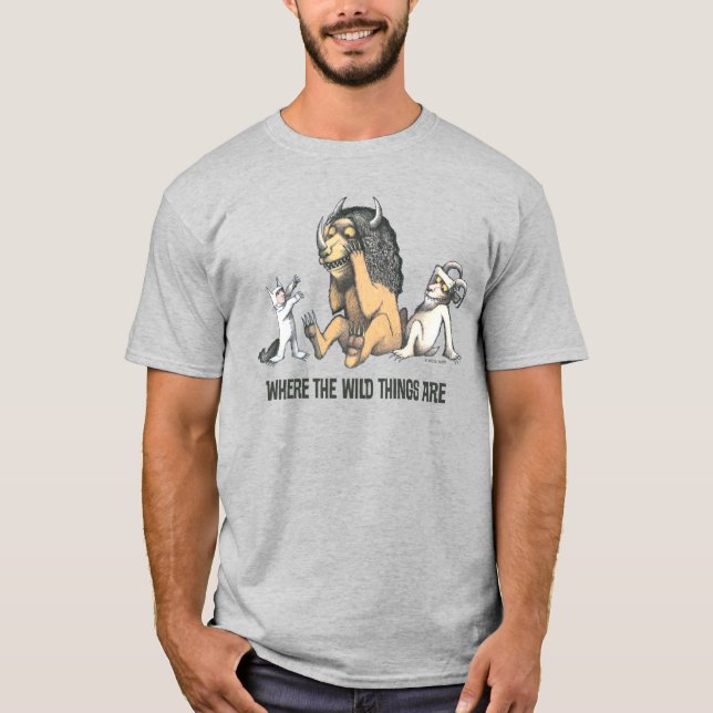 Camiseta Max e as Coisas Selvagens Jogando (Frente)