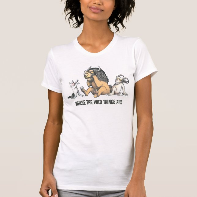 Camiseta Max e as Coisas Selvagens Jogando (Frente)