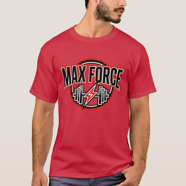 Camiseta Max Force Gym Logo Tee (Frente)