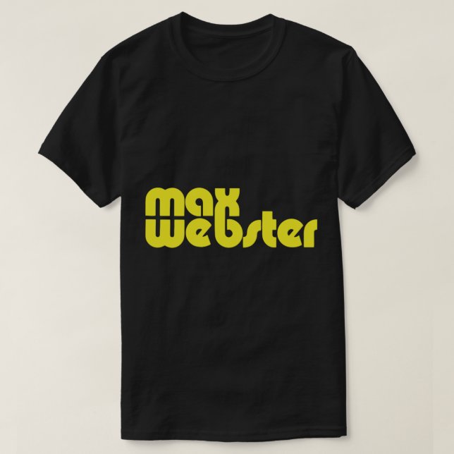 Camiseta Max Webster Webster Essential T-Shirt (Frente do Design)