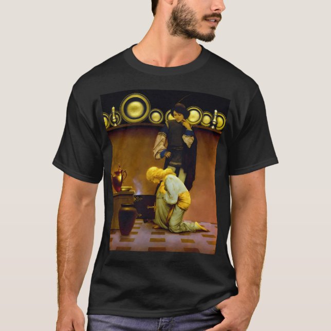 Camiseta Maxfield Parrish - Lady (Frente)