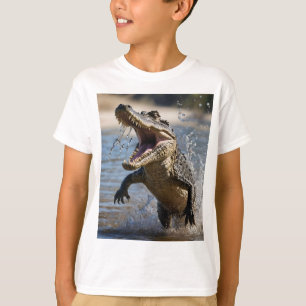 Camiseta Maxilares Assustadores: Crocodilo Australiano Salt