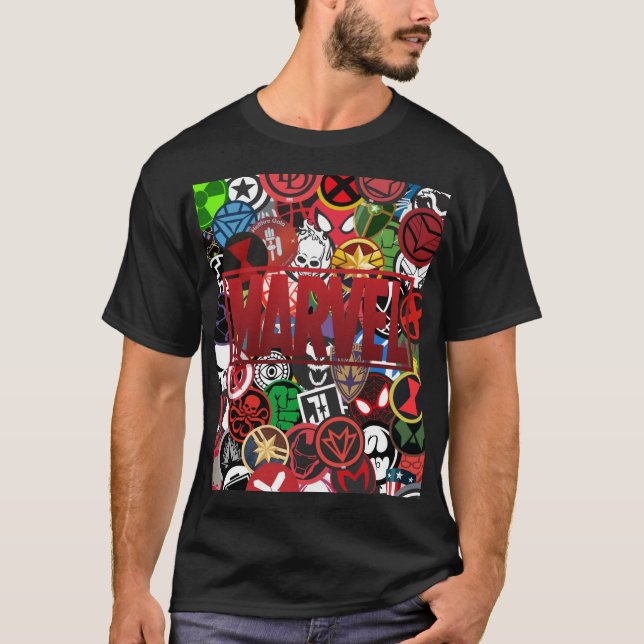 Camiseta Maximalismo Marvel (Frente)
