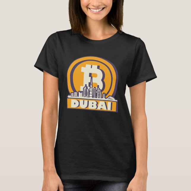 Camiseta Maximalista do Bitcoin de Dubai (Frente)