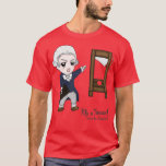 Camiseta Maximilien Robespierre<br><div class="desc">Maximilien Robespierre. Veja nossa seleção de camiseta no verão para obter o melhor em peças únicas ou personalizadas feitas à mão de nossos compras de roupas</div>